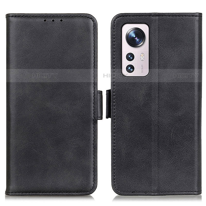 Handytasche Stand Schutzhülle Flip Leder Hülle M03L für Xiaomi Mi 12S Pro 5G Schwarz