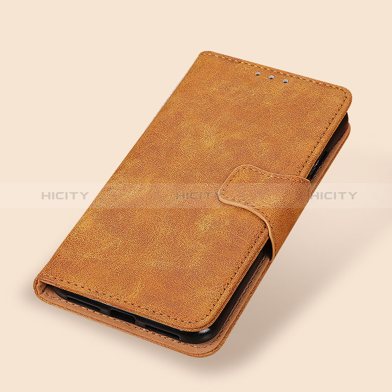 Handytasche Stand Schutzhülle Flip Leder Hülle M03L für Xiaomi Redmi Note 10 4G Kahki