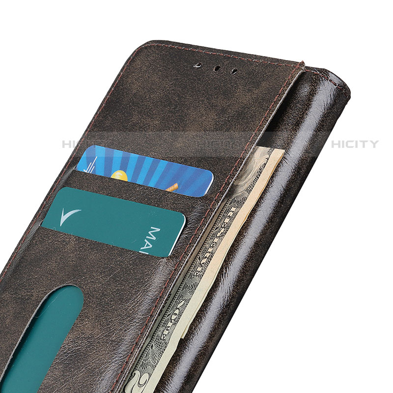 Handytasche Stand Schutzhülle Flip Leder Hülle M04L für Motorola Moto E32 groß