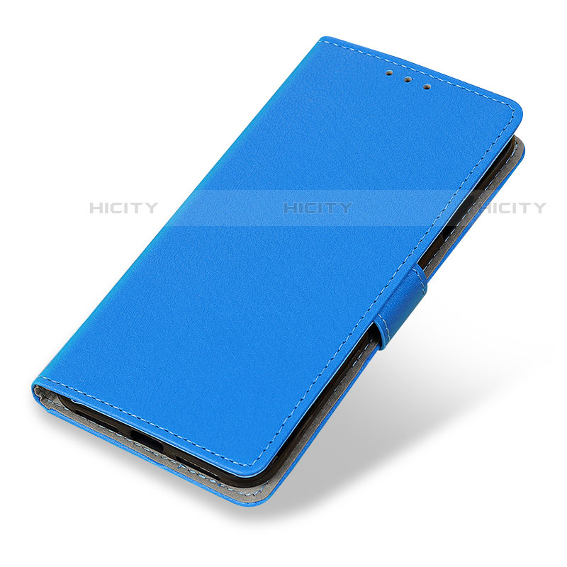 Handytasche Stand Schutzhülle Flip Leder Hülle M04L für Motorola Moto Edge Plus (2022) 5G Blau