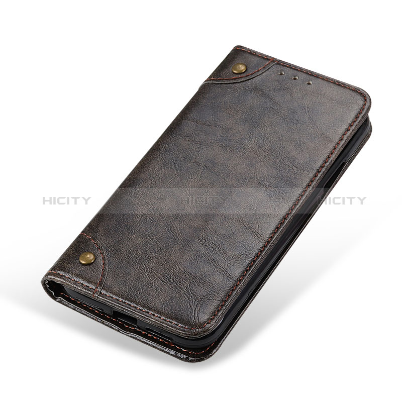 Handytasche Stand Schutzhülle Flip Leder Hülle M04L für Samsung Galaxy A02s Bronze