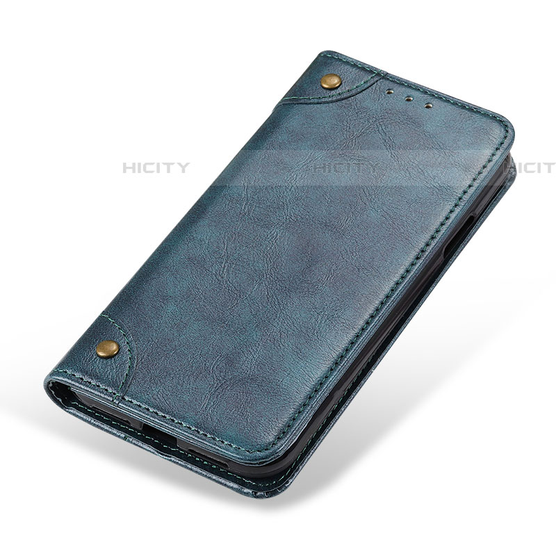 Handytasche Stand Schutzhülle Flip Leder Hülle M04L für Samsung Galaxy A52 4G Blau