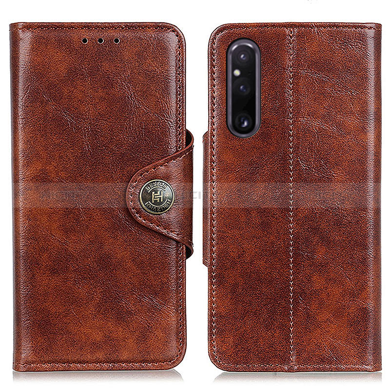 Handytasche Stand Schutzhülle Flip Leder Hülle M04L für Sony Xperia 1 V Blau