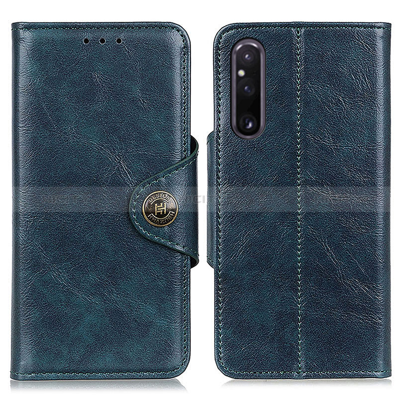 Handytasche Stand Schutzhülle Flip Leder Hülle M04L für Sony Xperia 1 V Braun