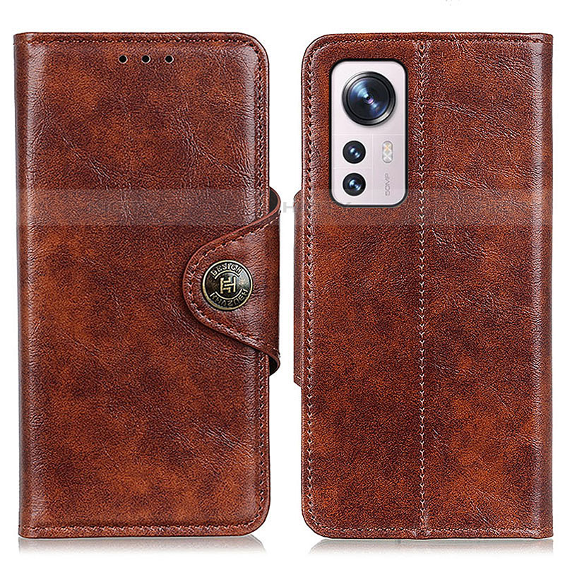 Handytasche Stand Schutzhülle Flip Leder Hülle M04L für Xiaomi Mi 12S Pro 5G Bronze