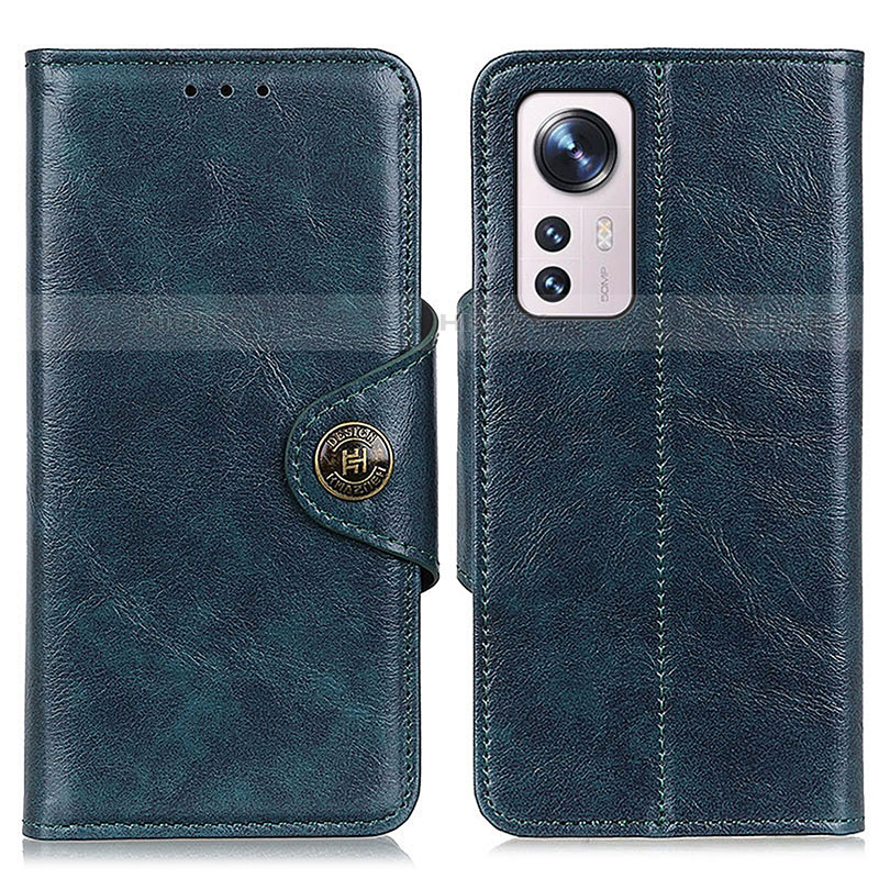 Handytasche Stand Schutzhülle Flip Leder Hülle M04L für Xiaomi Mi 12X 5G Blau Plus