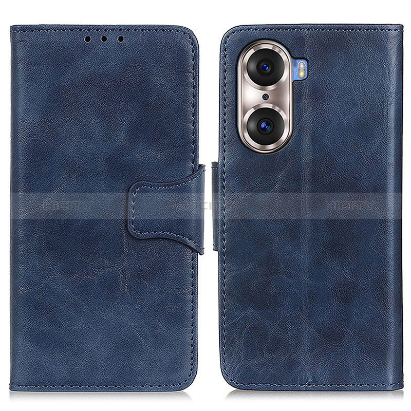 Handytasche Stand Schutzhülle Flip Leder Hülle M05L für Huawei Honor 60 5G Blau Plus