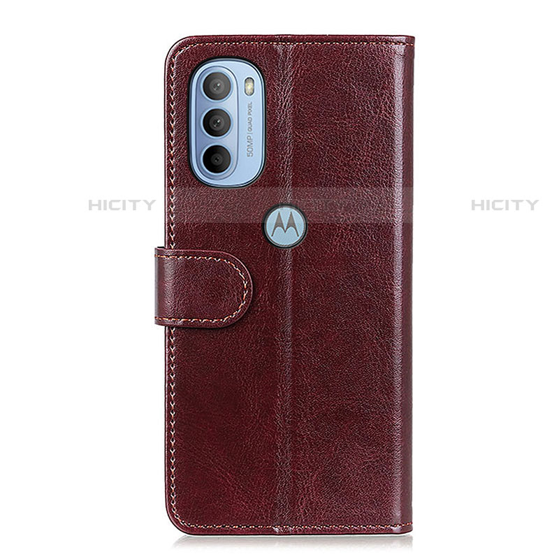 Handytasche Stand Schutzhülle Flip Leder Hülle M05L für Motorola Moto G31