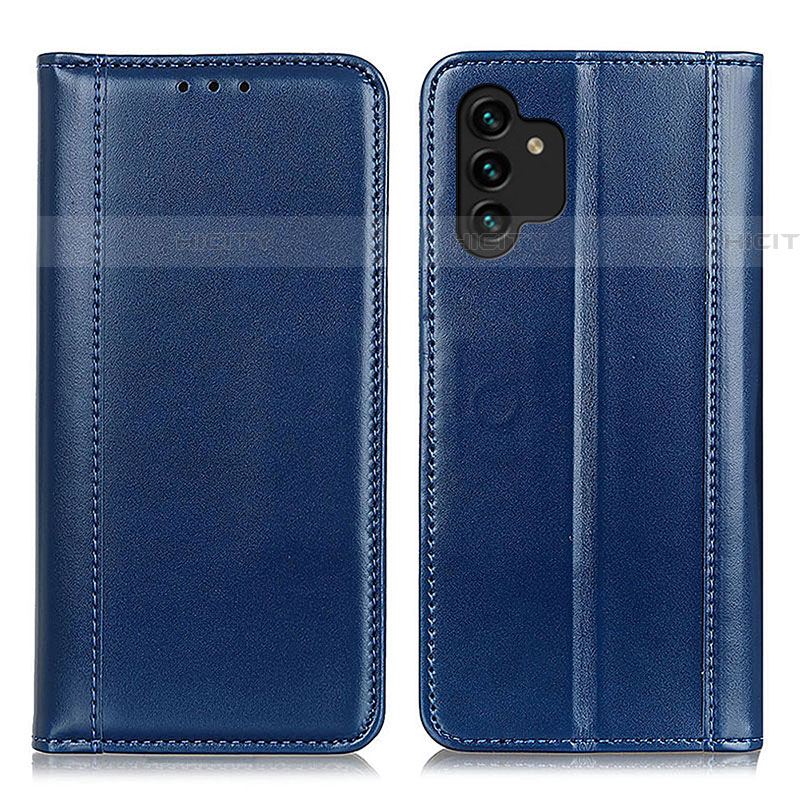 Handytasche Stand Schutzhülle Flip Leder Hülle M05L für Samsung Galaxy A04s Blau Plus