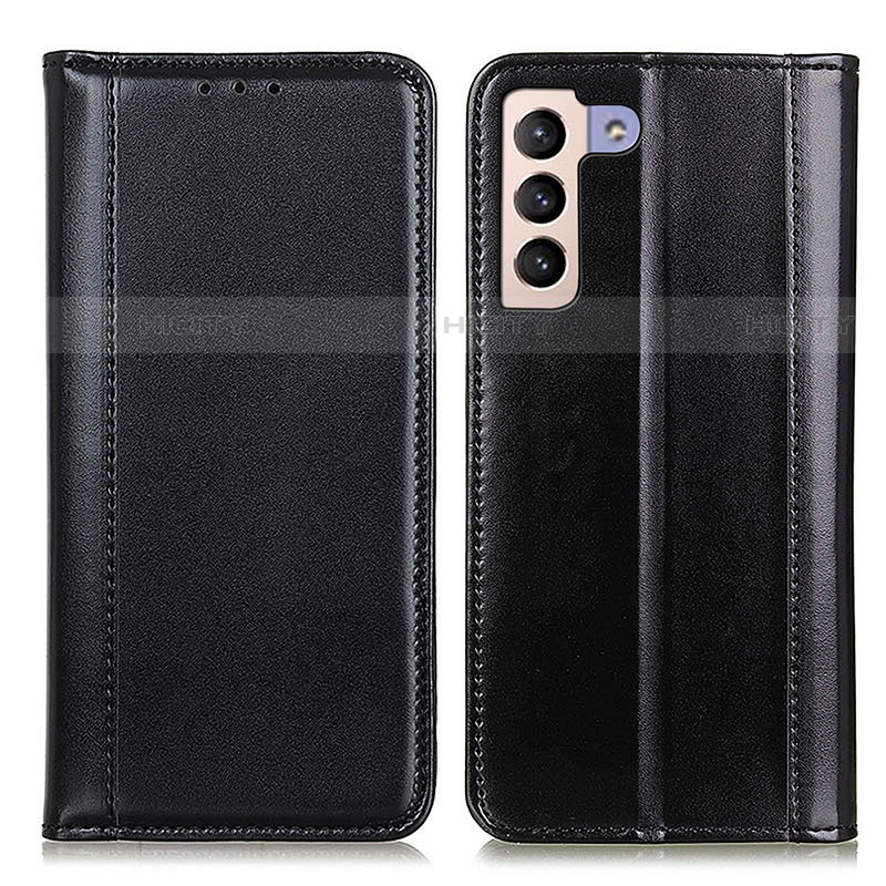 Handytasche Stand Schutzhülle Flip Leder Hülle M05L für Samsung Galaxy S21 Plus 5G Schwarz