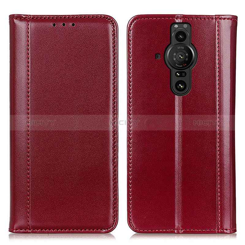 Handytasche Stand Schutzhülle Flip Leder Hülle M05L für Sony Xperia PRO-I