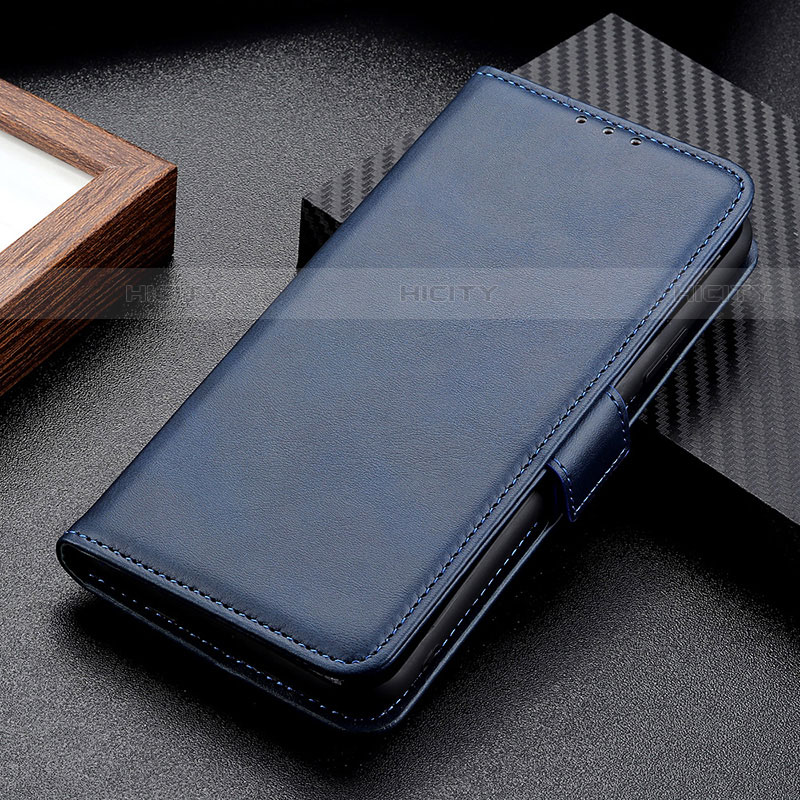 Handytasche Stand Schutzhülle Flip Leder Hülle M06L für Motorola Moto Edge Plus (2022) 5G Blau Plus