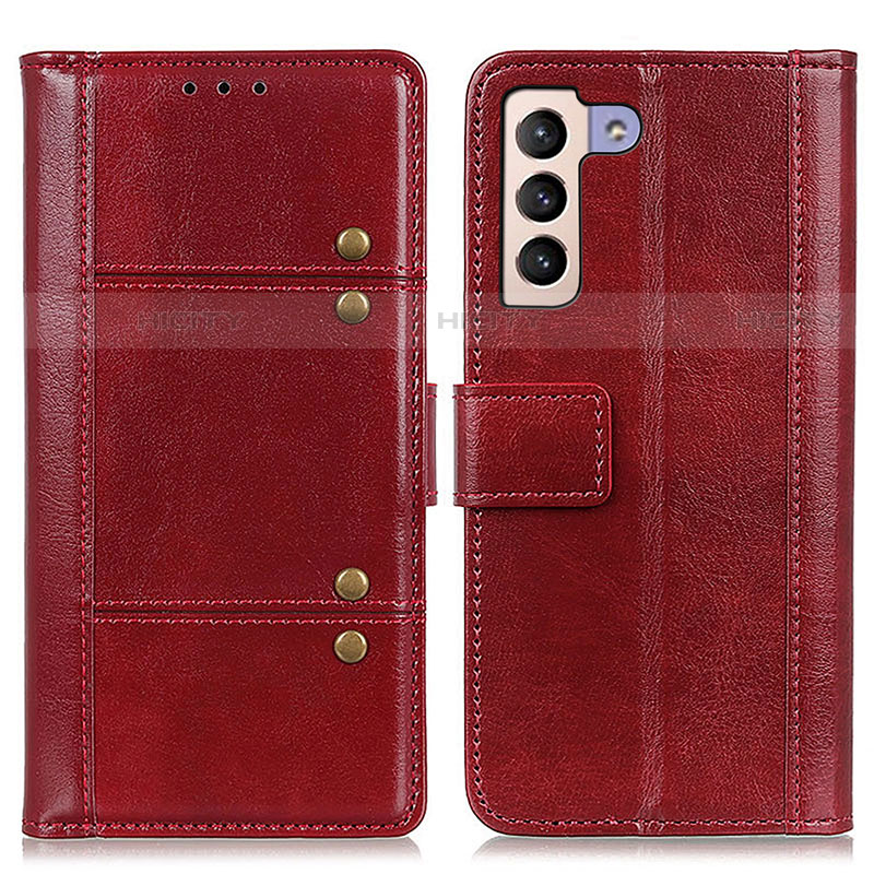 Handytasche Stand Schutzhülle Flip Leder Hülle M06L für Samsung Galaxy S22 Plus 5G Rot