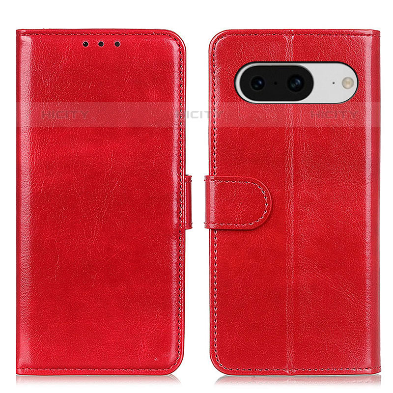 Handytasche Stand Schutzhülle Flip Leder Hülle M07L für Google Pixel 8 5G Rot