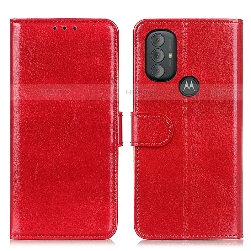 Handytasche Stand Schutzhülle Flip Leder Hülle M07L für Motorola Moto G Play Gen 2 Rot Plus