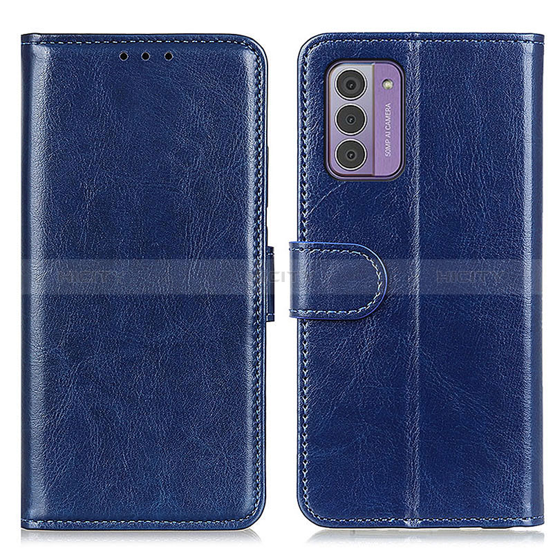 Handytasche Stand Schutzhülle Flip Leder Hülle M07L für Nokia G42 5G Blau