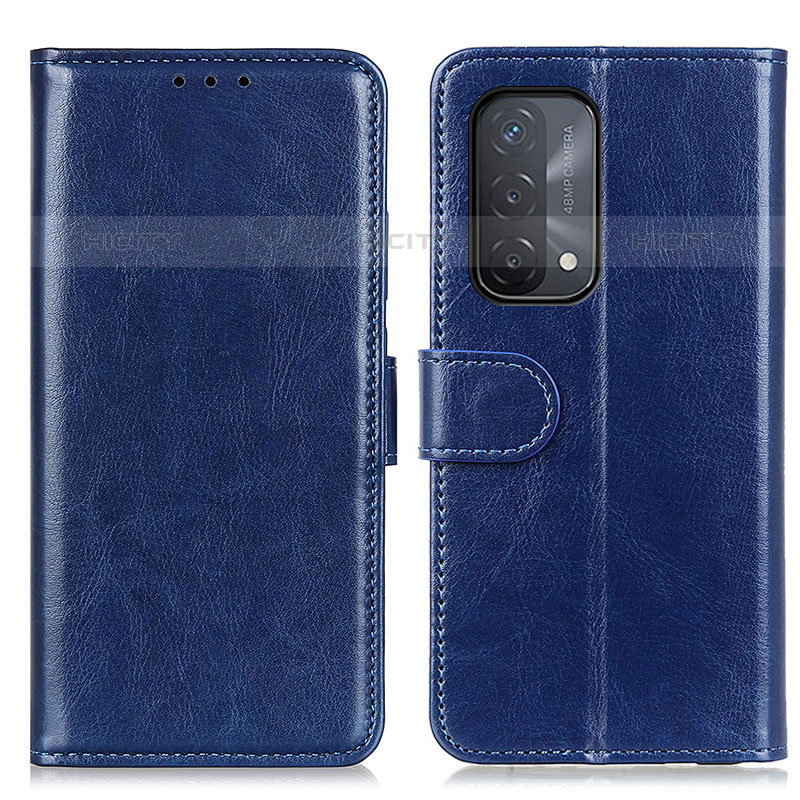 Handytasche Stand Schutzhülle Flip Leder Hülle M07L für OnePlus Nord N200 5G Blau