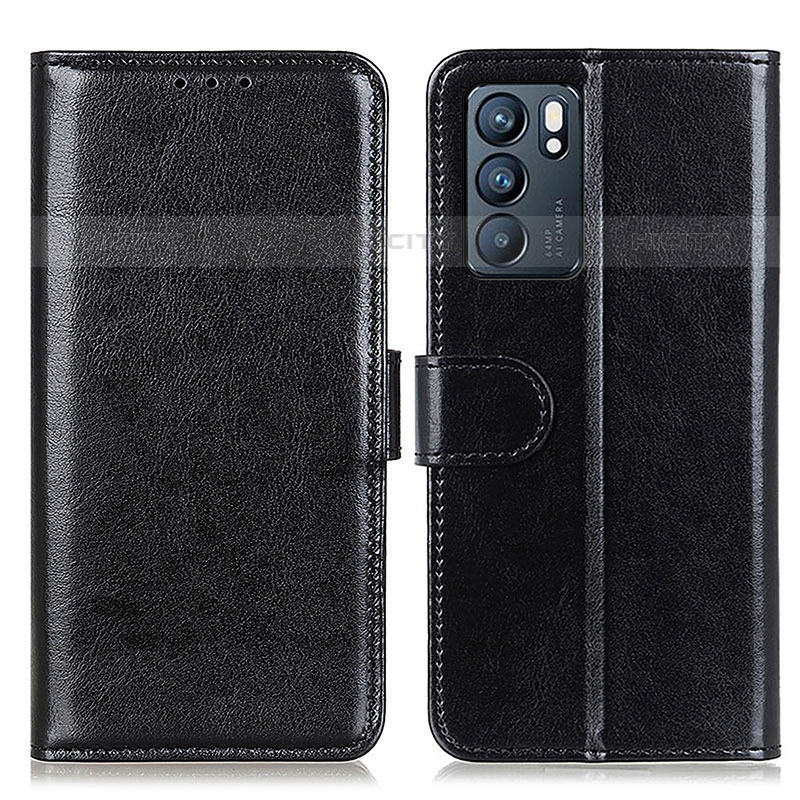 Handytasche Stand Schutzhülle Flip Leder Hülle M07L für Oppo Reno6 5G