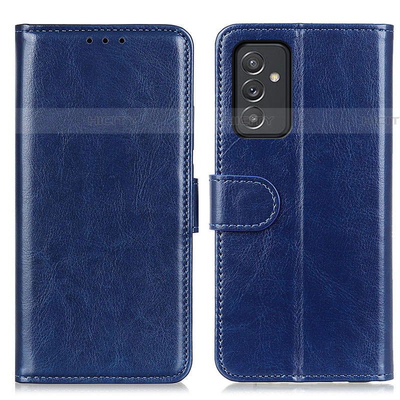 Handytasche Stand Schutzhülle Flip Leder Hülle M07L für Samsung Galaxy A05s Blau