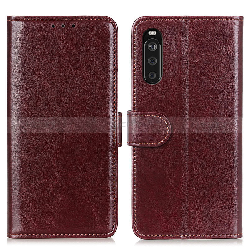 Handytasche Stand Schutzhülle Flip Leder Hülle M07L für Sony Xperia 10 III SO-52B groß