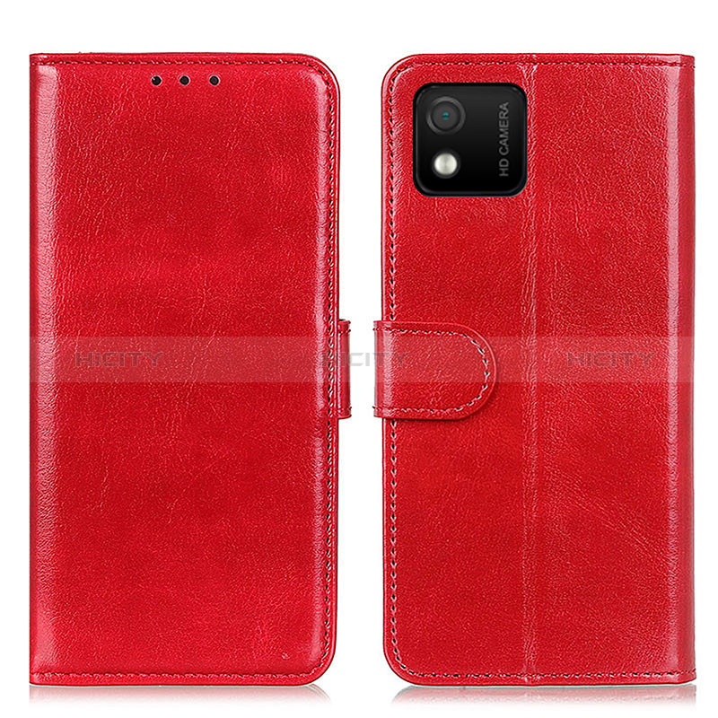 Handytasche Stand Schutzhülle Flip Leder Hülle M07L für Wiko Y52 Rot