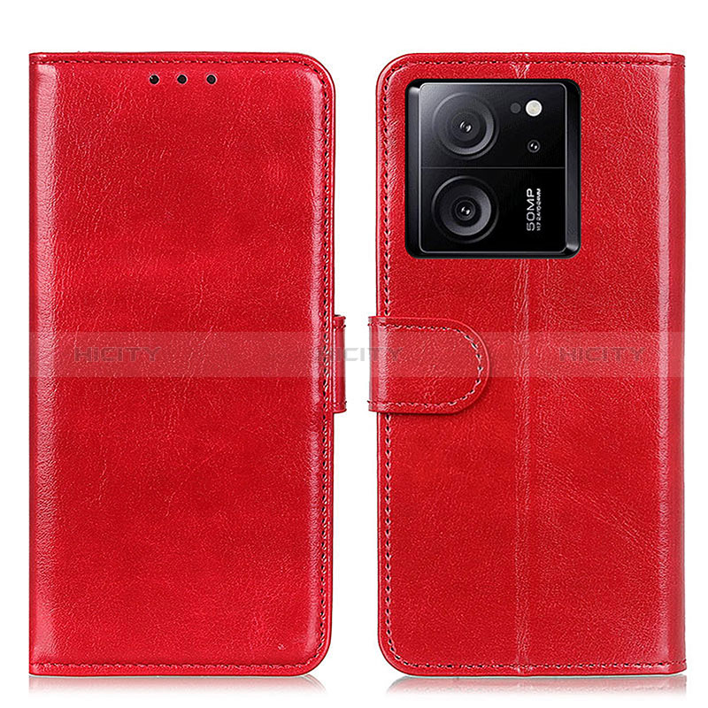 Handytasche Stand Schutzhülle Flip Leder Hülle M07L für Xiaomi Mi 13T 5G Rot