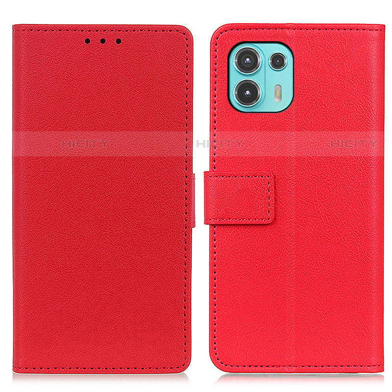 Handytasche Stand Schutzhülle Flip Leder Hülle M08L für Motorola Moto Edge 20 Lite 5G Rot