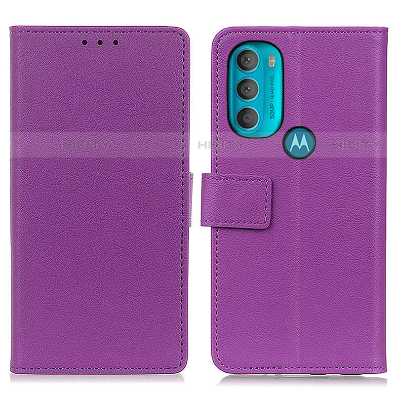 Handytasche Stand Schutzhülle Flip Leder Hülle M08L für Motorola Moto G71 5G