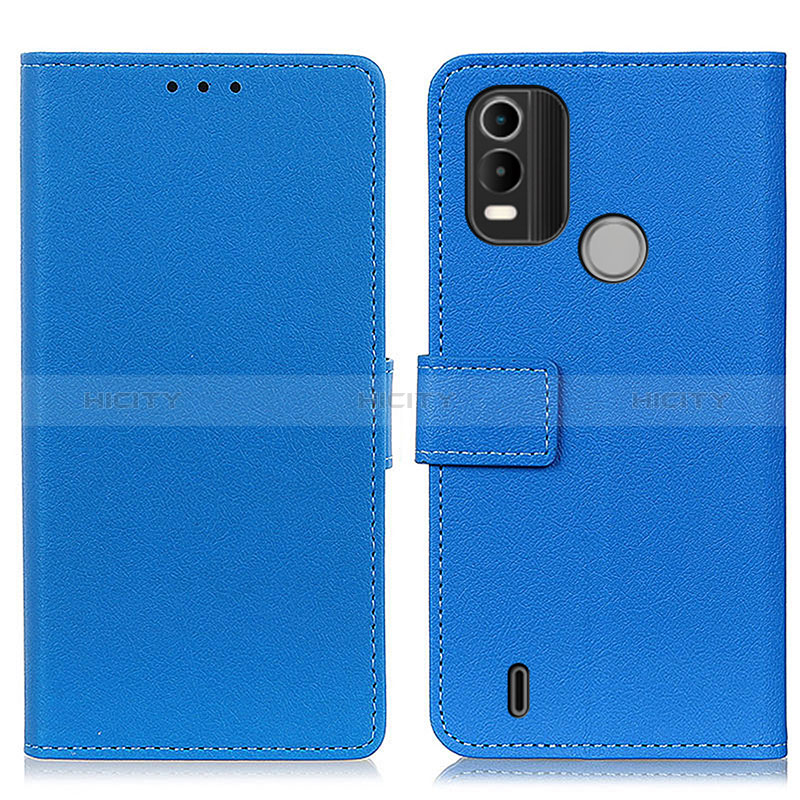 Handytasche Stand Schutzhülle Flip Leder Hülle M08L für Nokia G11 Plus Blau Plus