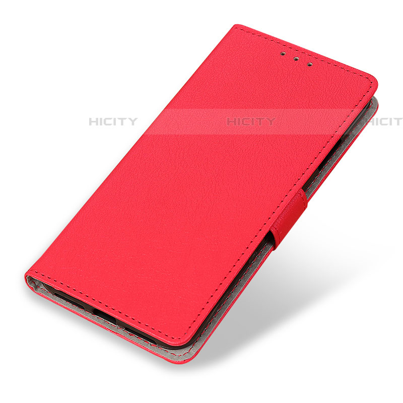 Handytasche Stand Schutzhülle Flip Leder Hülle M08L für Samsung Galaxy A03s Rot Plus