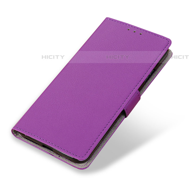 Handytasche Stand Schutzhülle Flip Leder Hülle M08L für Samsung Galaxy A03s Violett Plus