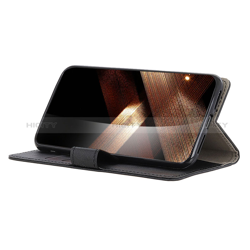 Handytasche Stand Schutzhülle Flip Leder Hülle M08L für Samsung Galaxy A15 4G groß