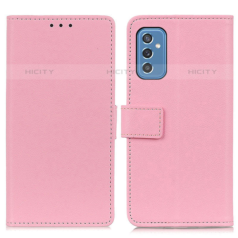 Handytasche Stand Schutzhülle Flip Leder Hülle M08L für Samsung Galaxy M52 5G Rosa