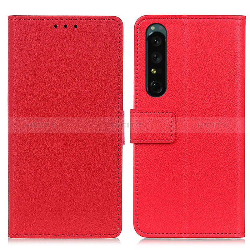 Handytasche Stand Schutzhülle Flip Leder Hülle M08L für Sony Xperia 1 IV