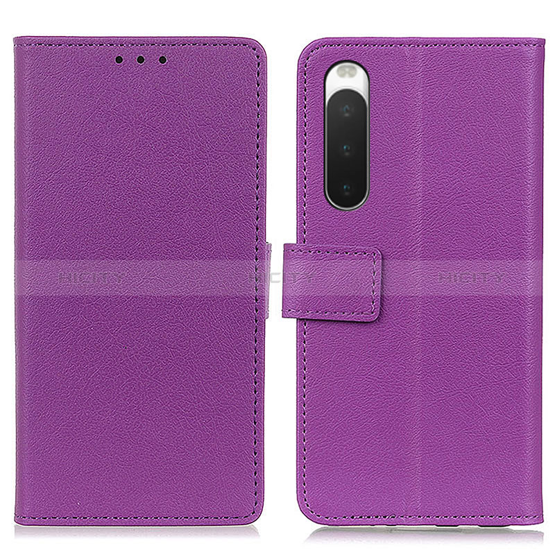 Handytasche Stand Schutzhülle Flip Leder Hülle M08L für Sony Xperia 10 IV