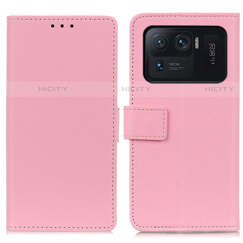 Handytasche Stand Schutzhülle Flip Leder Hülle M08L für Xiaomi Mi 11 Ultra 5G Rosa