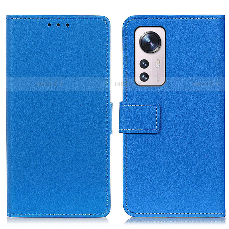 Handytasche Stand Schutzhülle Flip Leder Hülle M08L für Xiaomi Mi 12S 5G Blau