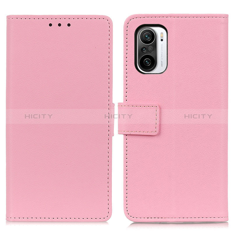 Handytasche Stand Schutzhülle Flip Leder Hülle M08L für Xiaomi Redmi K40 Pro+ Plus 5G Rosa Plus