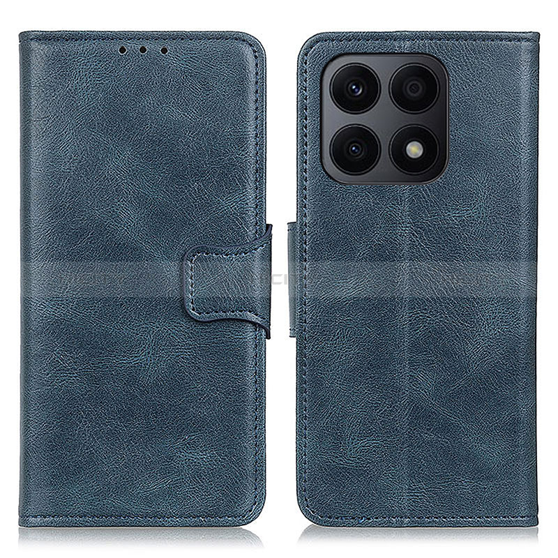 Handytasche Stand Schutzhülle Flip Leder Hülle M09L für Huawei Honor X8a 4G Blau