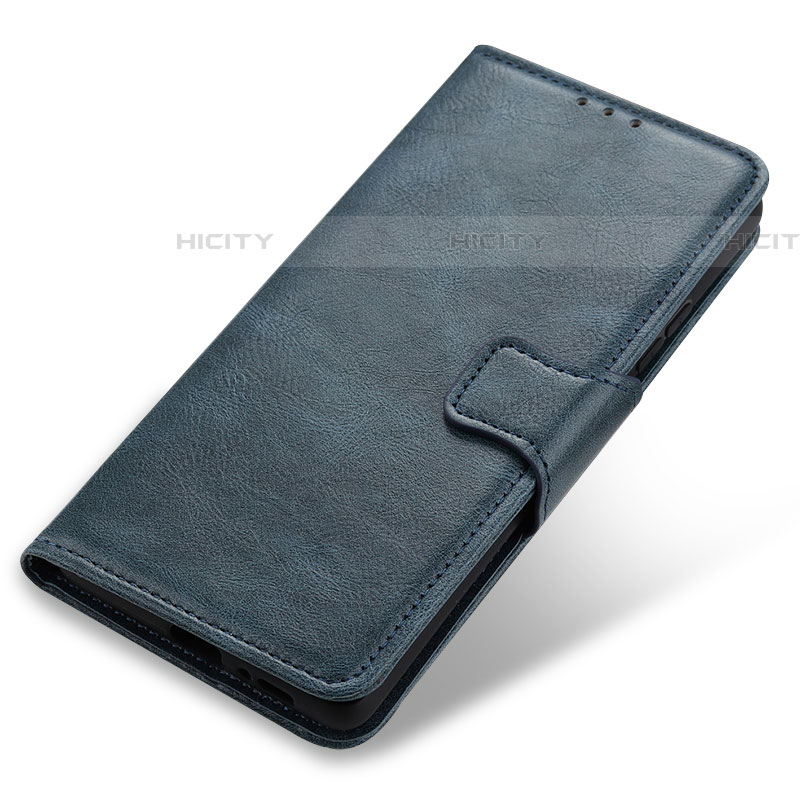 Handytasche Stand Schutzhülle Flip Leder Hülle M09L für Samsung Galaxy A03s Blau