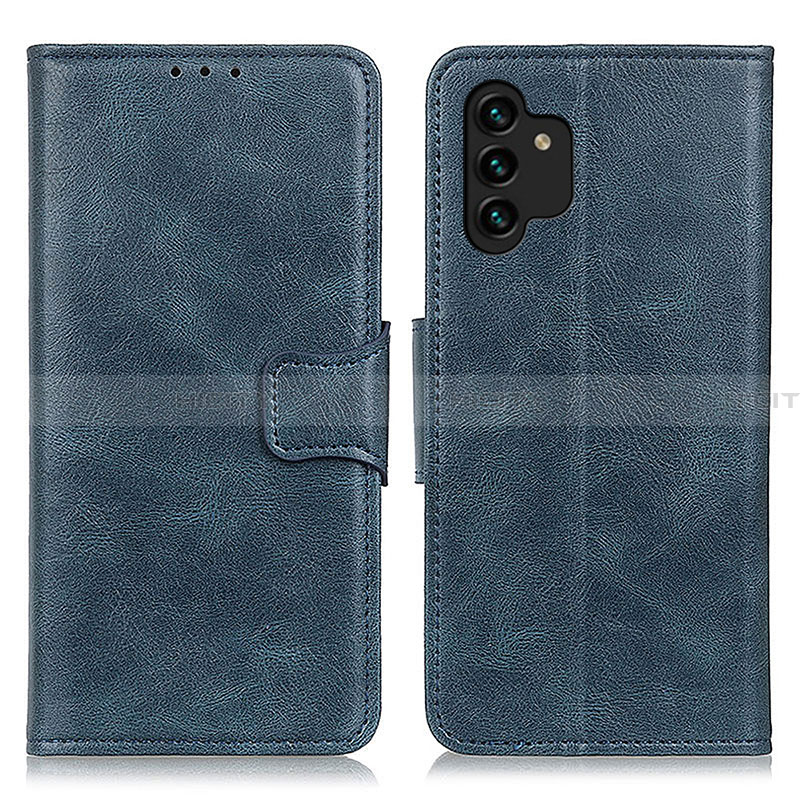 Handytasche Stand Schutzhülle Flip Leder Hülle M09L für Samsung Galaxy A13 4G Blau Plus