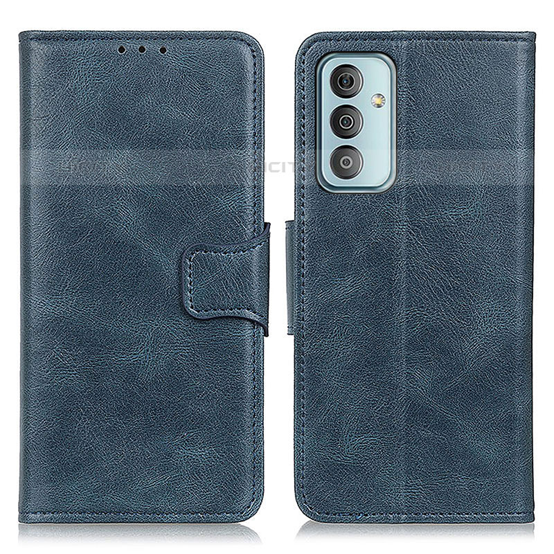 Handytasche Stand Schutzhülle Flip Leder Hülle M09L für Samsung Galaxy M23 5G Blau