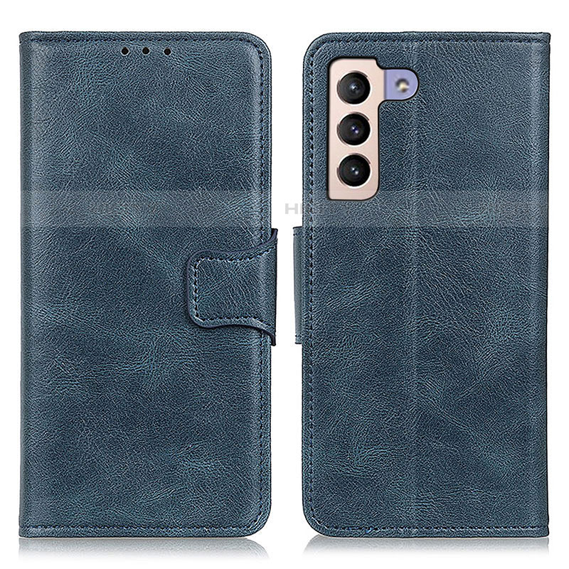 Handytasche Stand Schutzhülle Flip Leder Hülle M09L für Samsung Galaxy S21 Plus 5G Blau