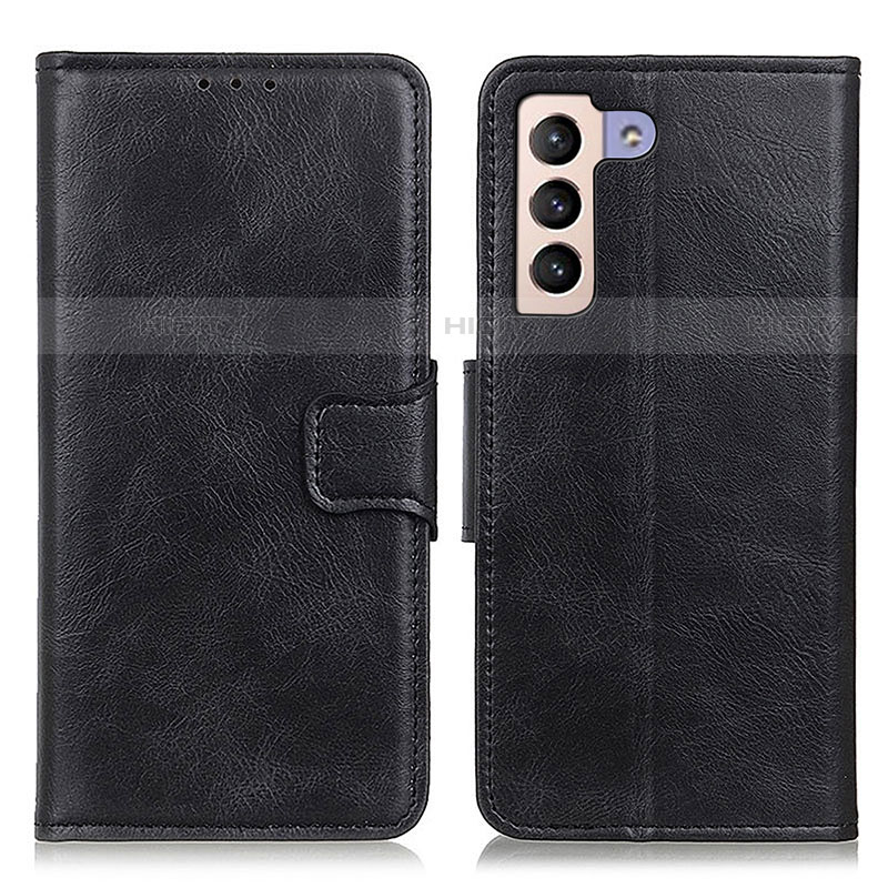 Handytasche Stand Schutzhülle Flip Leder Hülle M09L für Samsung Galaxy S21 Plus 5G Schwarz