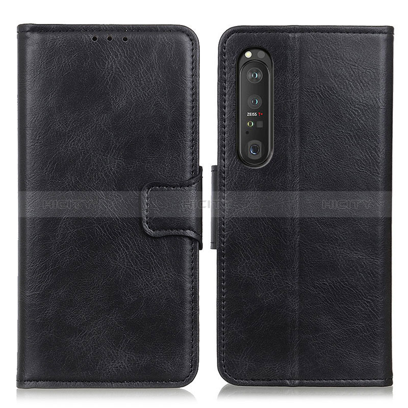 Handytasche Stand Schutzhülle Flip Leder Hülle M09L für Sony Xperia 1 III