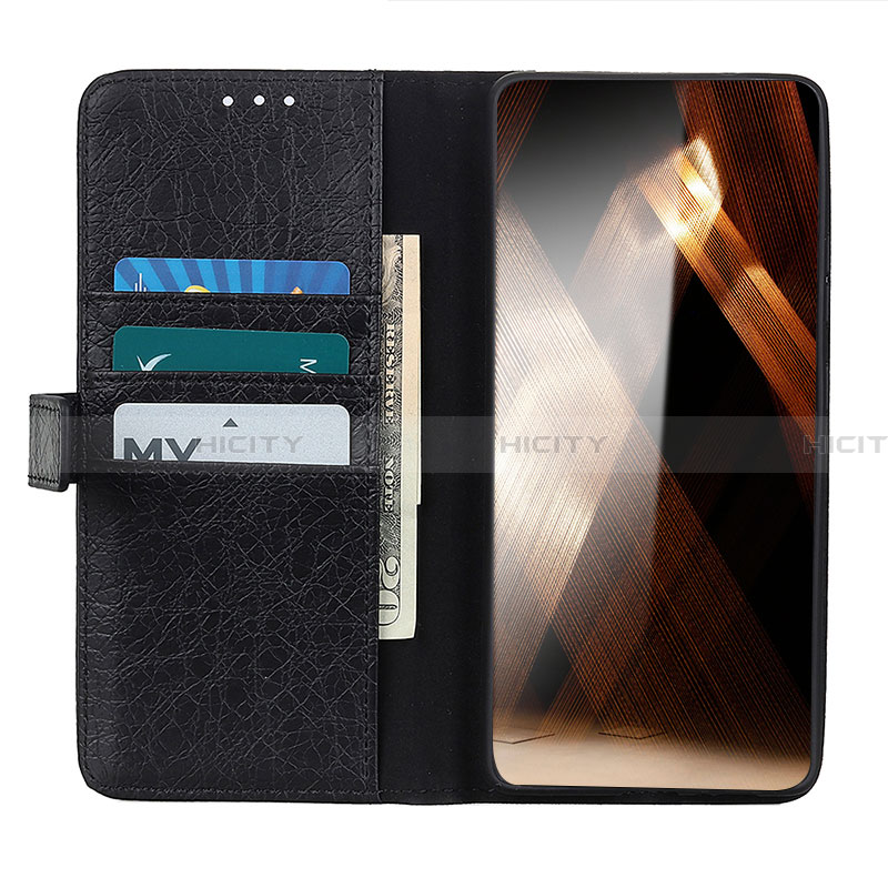 Handytasche Stand Schutzhülle Flip Leder Hülle M10L für Samsung Galaxy A03 Core groß