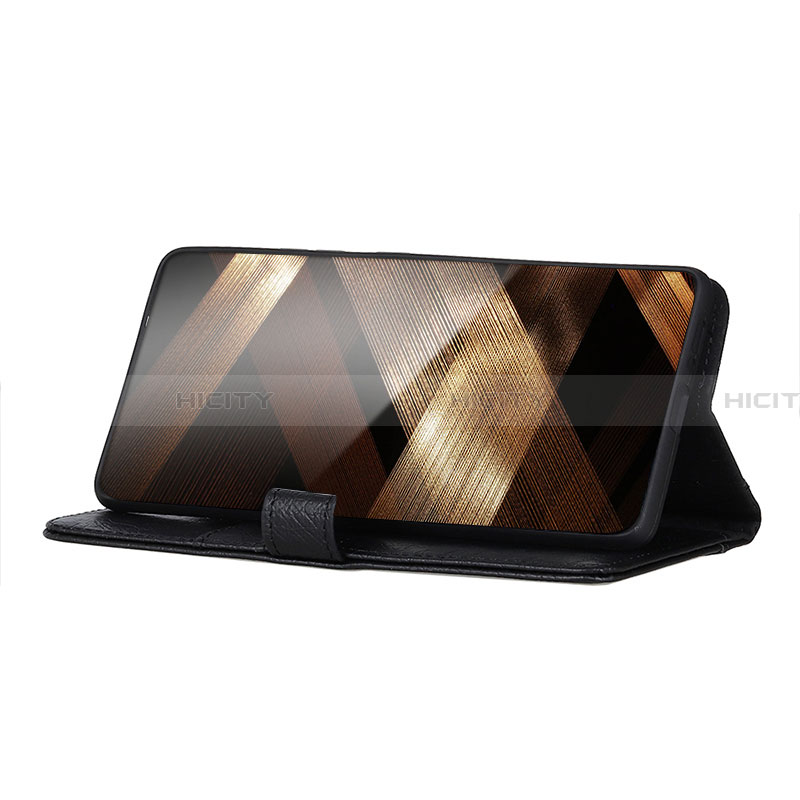 Handytasche Stand Schutzhülle Flip Leder Hülle M10L für Samsung Galaxy A03 Core groß