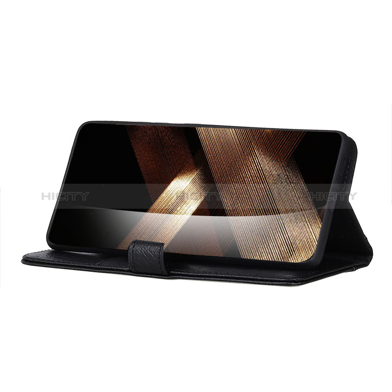 Handytasche Stand Schutzhülle Flip Leder Hülle M10L für Samsung Galaxy A15 4G groß