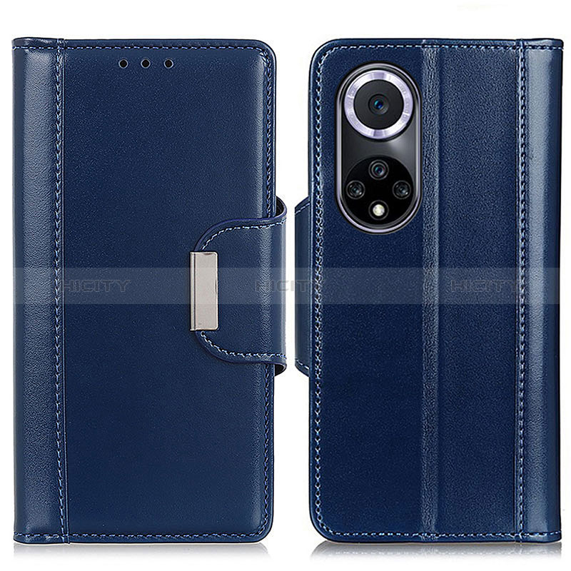 Handytasche Stand Schutzhülle Flip Leder Hülle M11L für Huawei Nova 9 Blau Plus