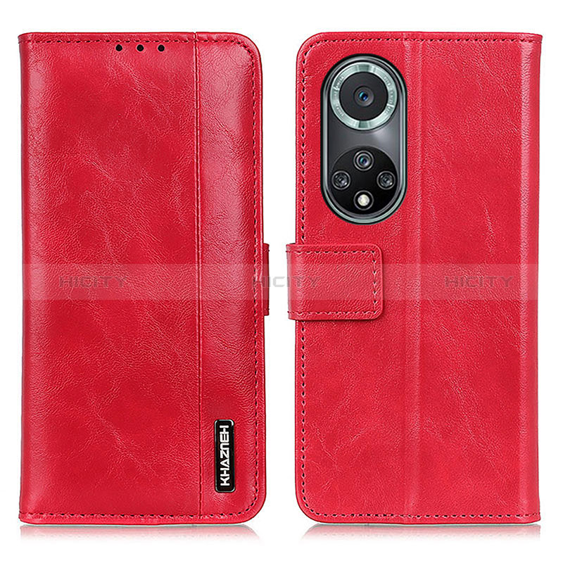 Handytasche Stand Schutzhülle Flip Leder Hülle M11L für Huawei Nova 9 Pro Rot Plus